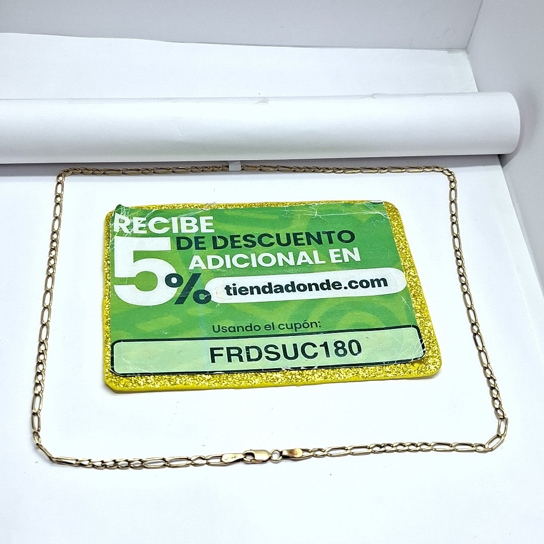 CADENA ORO 10 K 9.9 GRMS (SEMINUEVO)