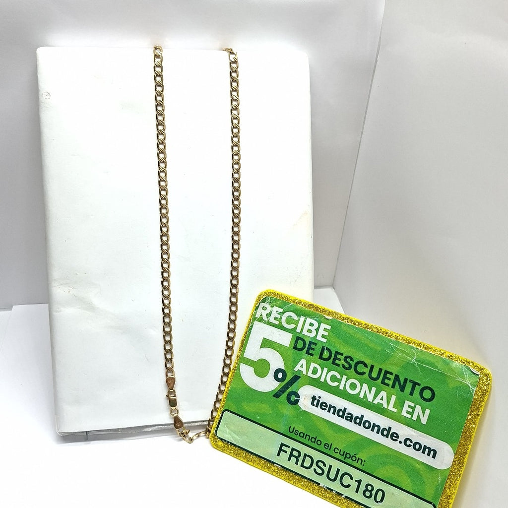 CADENA ORO 14 K 16.5 GRMS (SEMINUEVO)