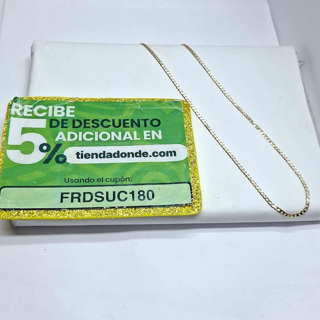 CADENA ORO 14 K 5,10 GRMS (SEMINUEVO)