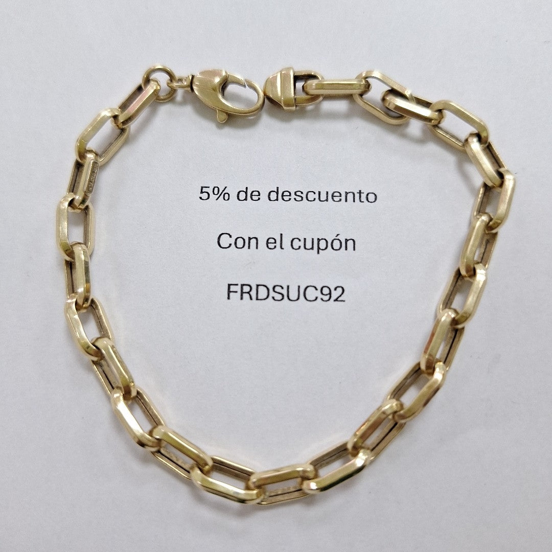 PULSERA ORO 10 K 7.6 GRMS (SEMINUEVO)