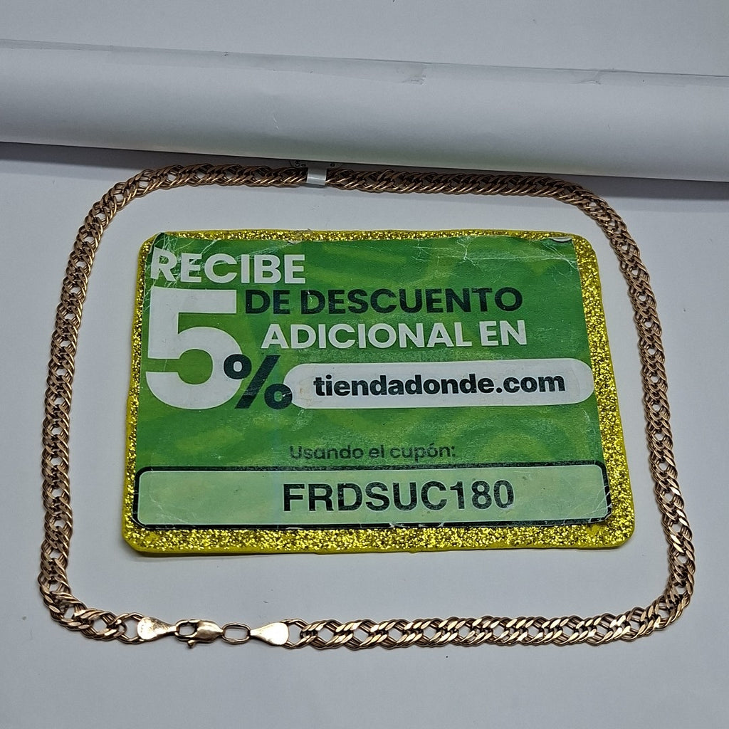 CADENA ORO 10 K 10,70 GRMS (SEMINUEVO)