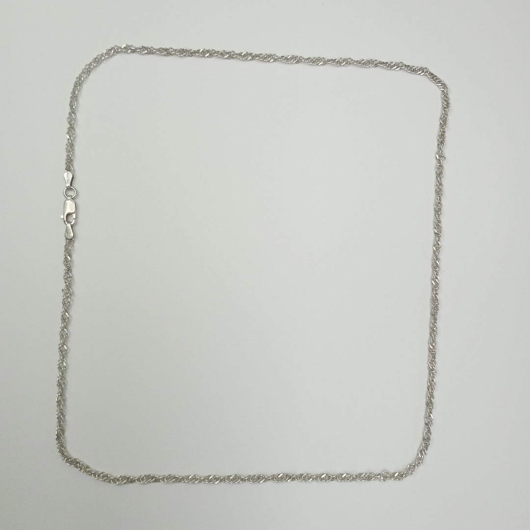 CADENA PLATA 6.7 GRMS (SEMINUEVO)