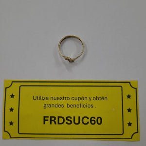 ANILLITO ORO 10 K 0.9 GRMS (SEMINUEVO)