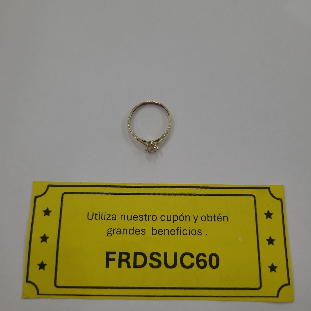 ANILLITO ORO 10 K 1.3 GRMS (SEMINUEVO)