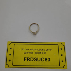 ANILLITO ORO 10 K 1.3 GRMS (SEMINUEVO)