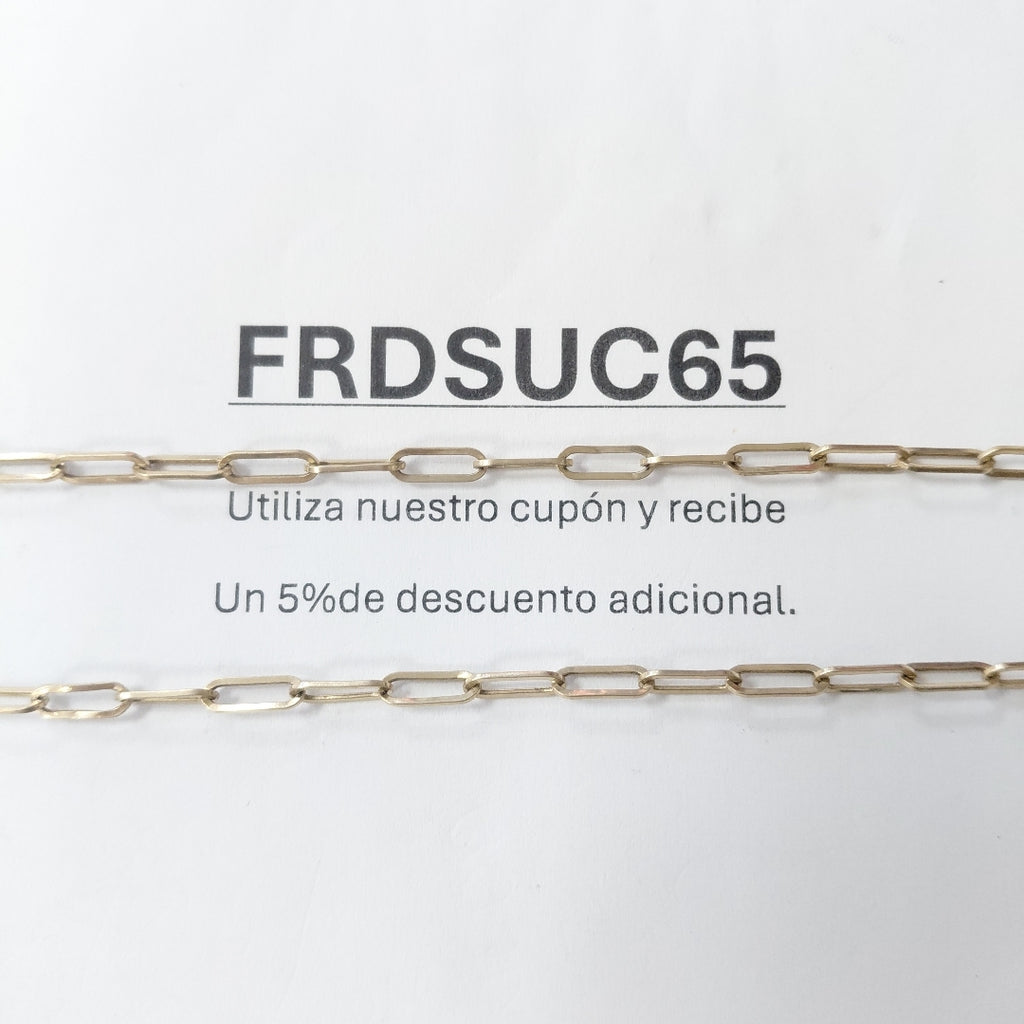 CADENA ORO 10 K 3.8 GRMS (SEMINUEVO)