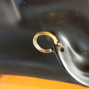ARRACADAS PAR ORO 14 K 1.6 GRMS (SEMINUEVO)