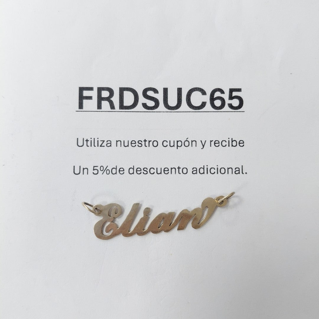 DIJE ORO 10 K 1.6 GRMS (SEMINUEVO)