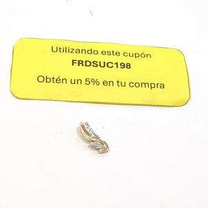 DIJE ORO COMBINADO 14 K 1,70 GRMS (SEMINUEVO)