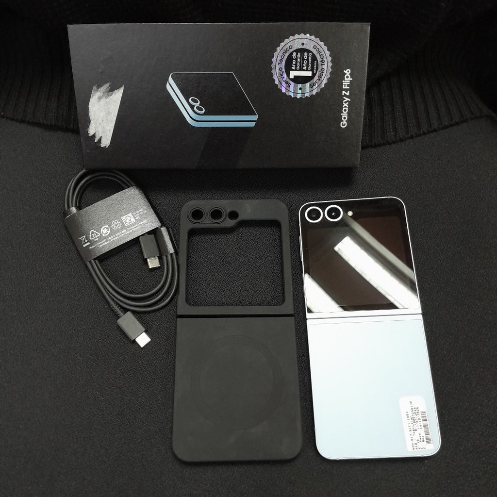 CELULAR SAMSUNG GALAXY Z FLIP 6 SM-F741B (2024) 512 GB 12 GB RAM (SEMINUEVO)