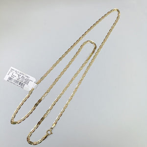 CADENA ORO COMBINADO 14 K 5.7 GRMS (SEMINUEVO)