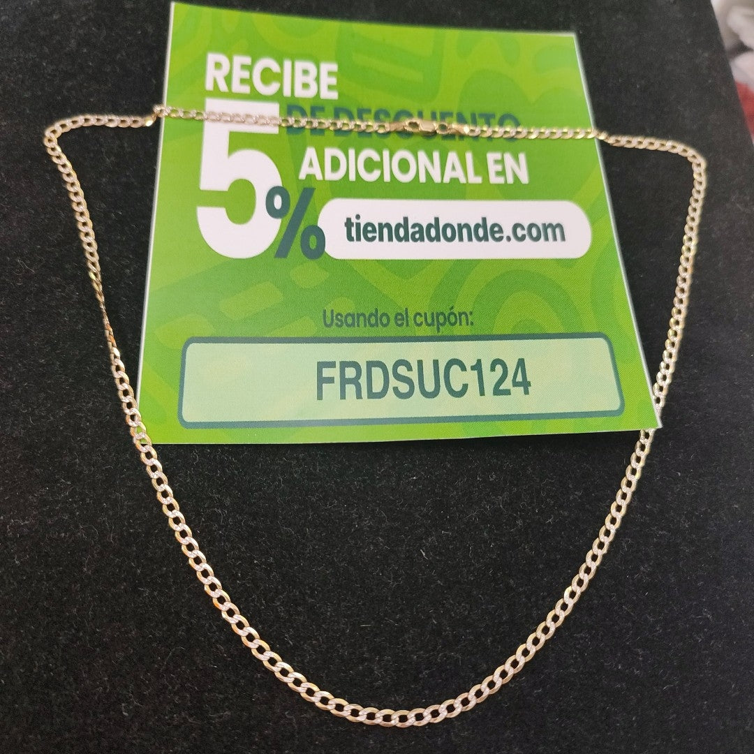 CADENA ORO 14 K 4 GRMS (SEMINUEVO)