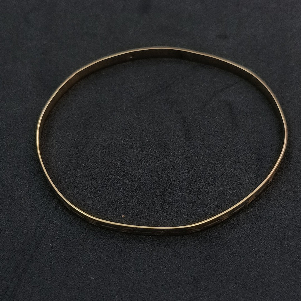 PULSERA RIGIDA ORO 14 K 5.6 GRMS (SEMINUEVO)