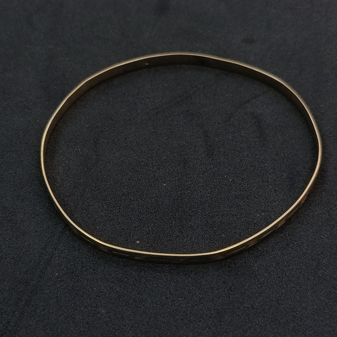PULSERA RIGIDA ORO 14 K 5.6 GRMS (SEMINUEVO)