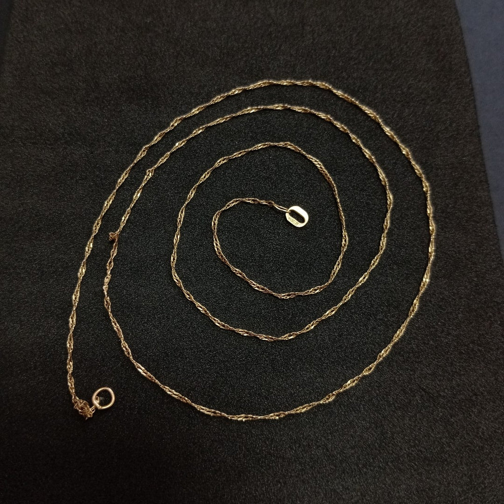 CADENA ORO 10 K 1,20 GRMS (SEMINUEVO)