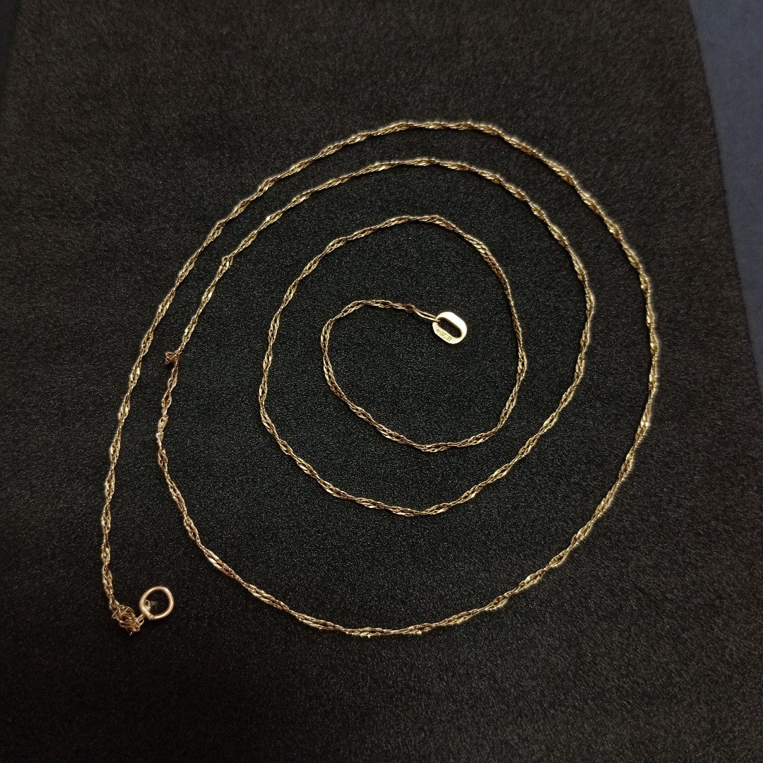 CADENA ORO 10 K 1,20 GRMS (SEMINUEVO)
