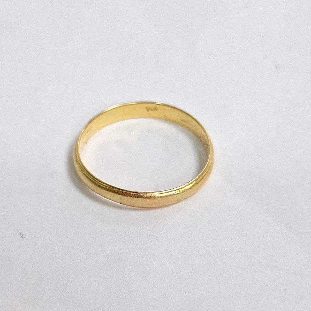 ARGOLLA ORO 14 K 2.4 GRMS (SEMINUEVO)