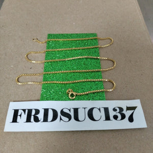 CADENA ORO 14 K 2,10 GRMS (SEMINUEVO)