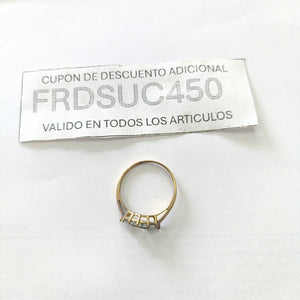ANILLO ORO 10 K 1,60 GRMS (SEMINUEVO)