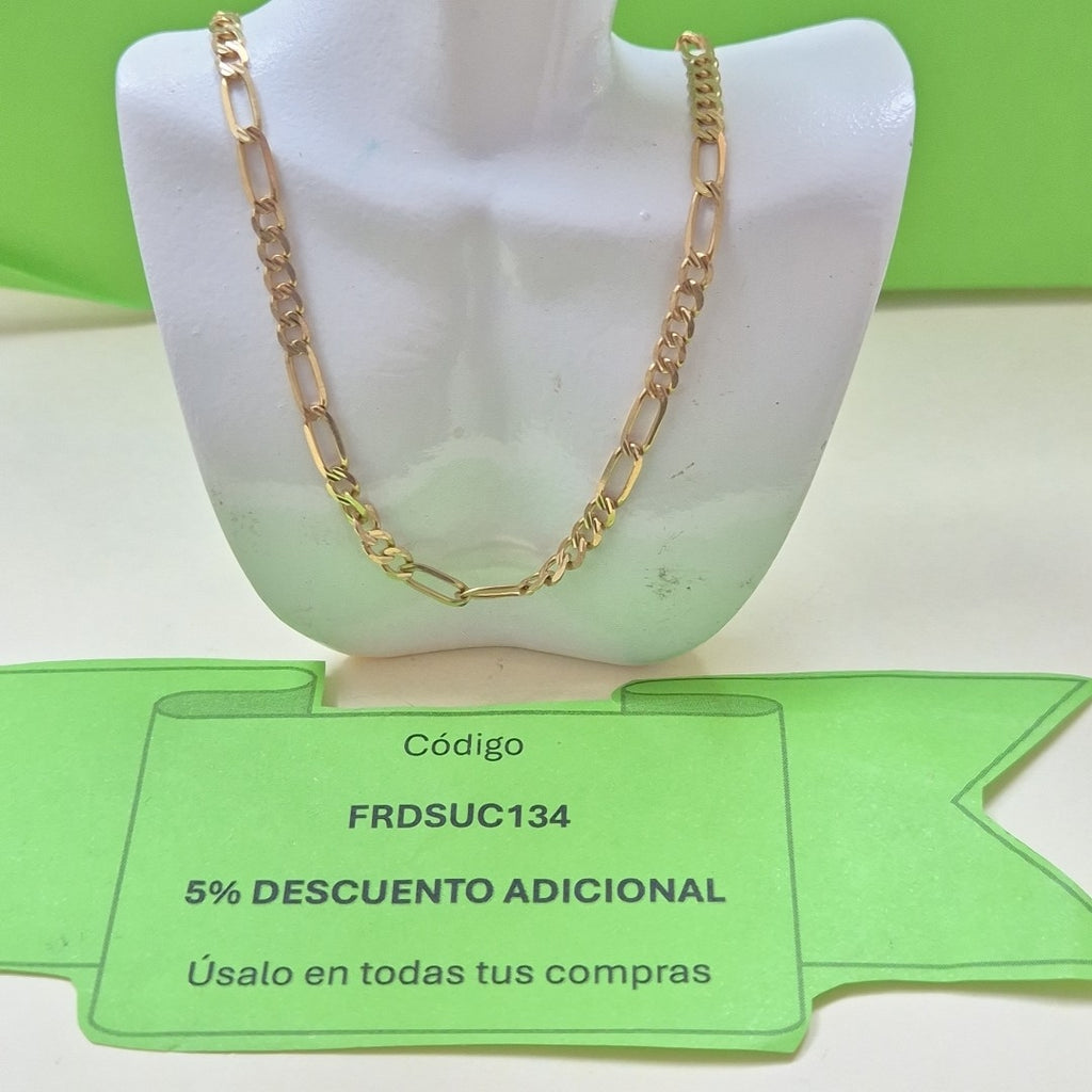 CADENA ORO 14 K 8,30 GRMS (SEMINUEVO)