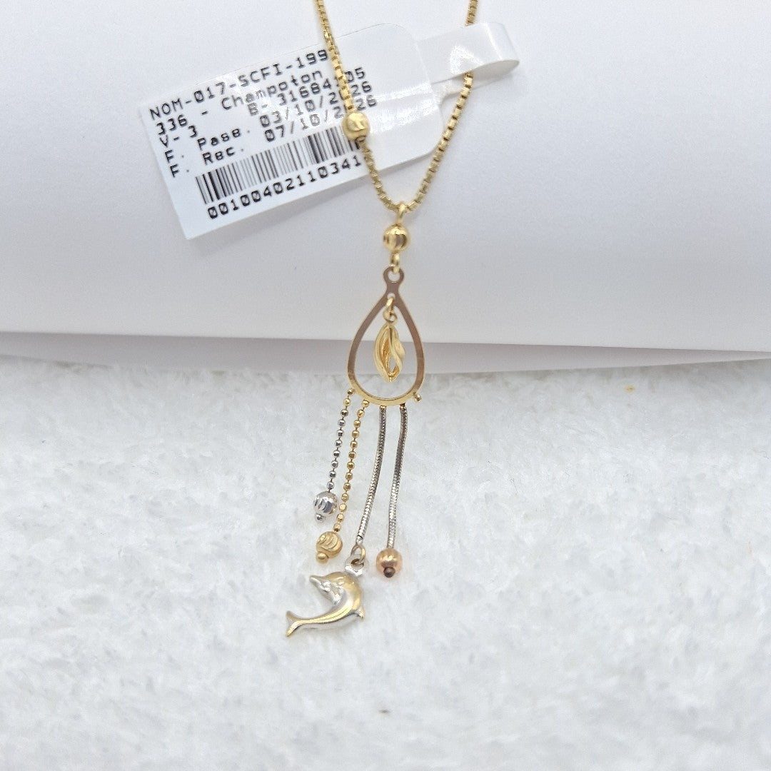 GARGANTILLA ORO 14 K 4.9 GRMS (SEMINUEVO)
