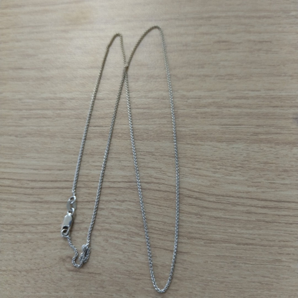 CADENA ORO, ORO BLANCO 14 K 2.3 GRMS (SEMINUEVO)