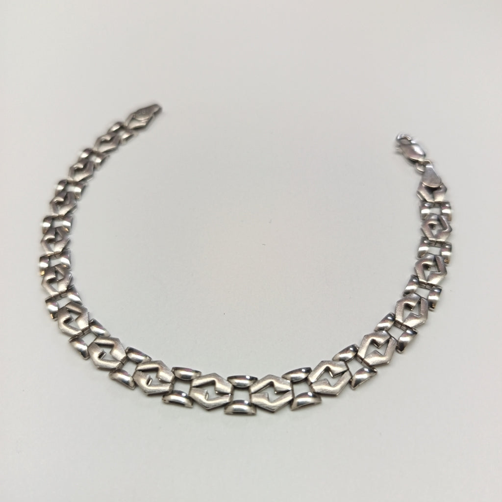 PULSERA ORO BLANCO 14 K 6,00 GRMS (SEMINUEVO)