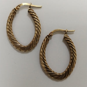 ARETES PAR ORO 10 K 1,60 GRMS (SEMINUEVO)