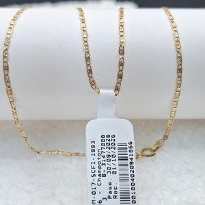 CADENA ORO 10 K 2.7 GRMS (SEMINUEVO)