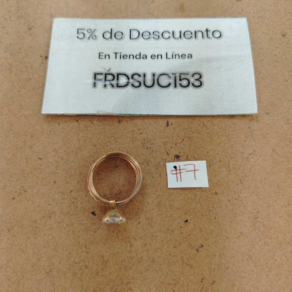 ANILLO ORO 10 K 3.1 GRMS (SEMINUEVO)
