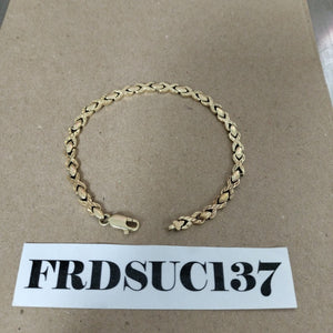 PULSERA ORO 14 K 6.8 GRMS (SEMINUEVO)