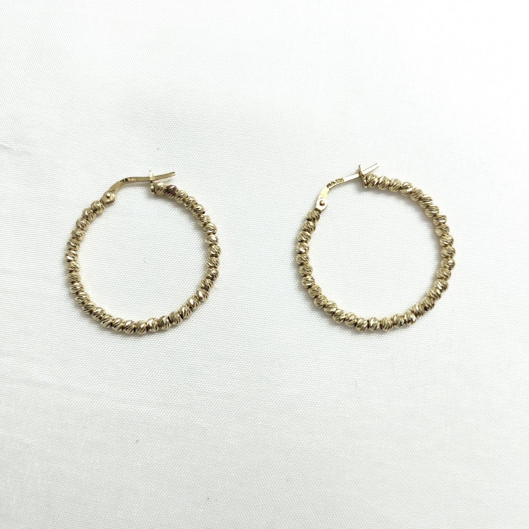ARRACADAS PAR ORO 14 K 3.7 GRMS (SEMINUEVO)