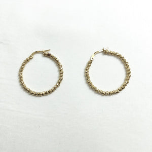 ARRACADAS PAR ORO 14 K 3.7 GRMS (SEMINUEVO)