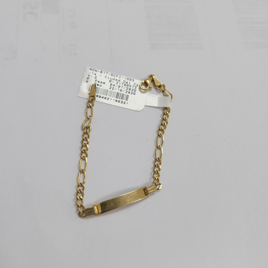 ESCLAVA ORO 14 K 3.1 GRMS (SEMINUEVO)