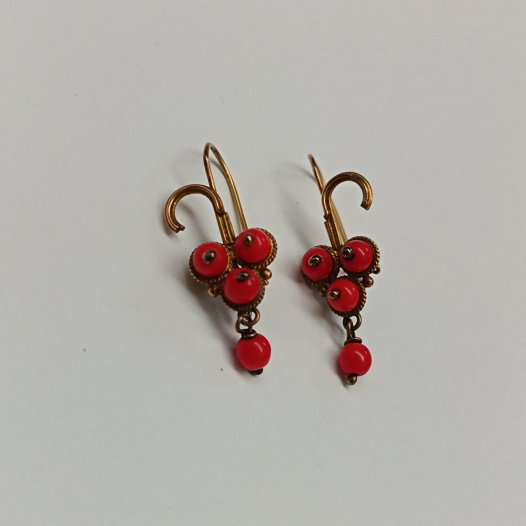 ARETES PAR ORO 8 K 2,60 GRMS (SEMINUEVO)