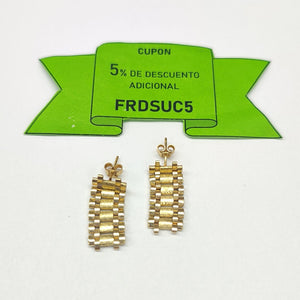 ARETES PAR ORO 10 K 3.3 GRMS (SEMINUEVO)
