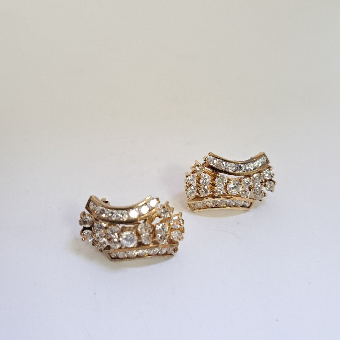 ARETES PAR ORO 8 K 6,00 GRMS (SEMINUEVO)