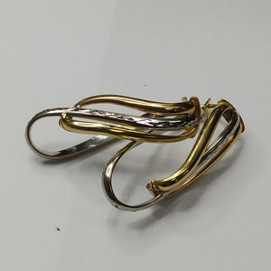 ARETES PAR ORO 10 K 2,10 GRMS (SEMINUEVO)