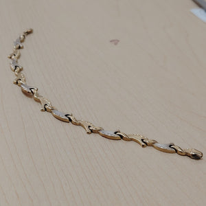 PULSERA ORO 14 K 4.9 GRMS (SEMINUEVO)