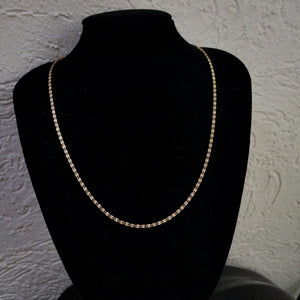 CADENA ORO COMBINADO 10 K 1.3 GRMS (SEMINUEVO)