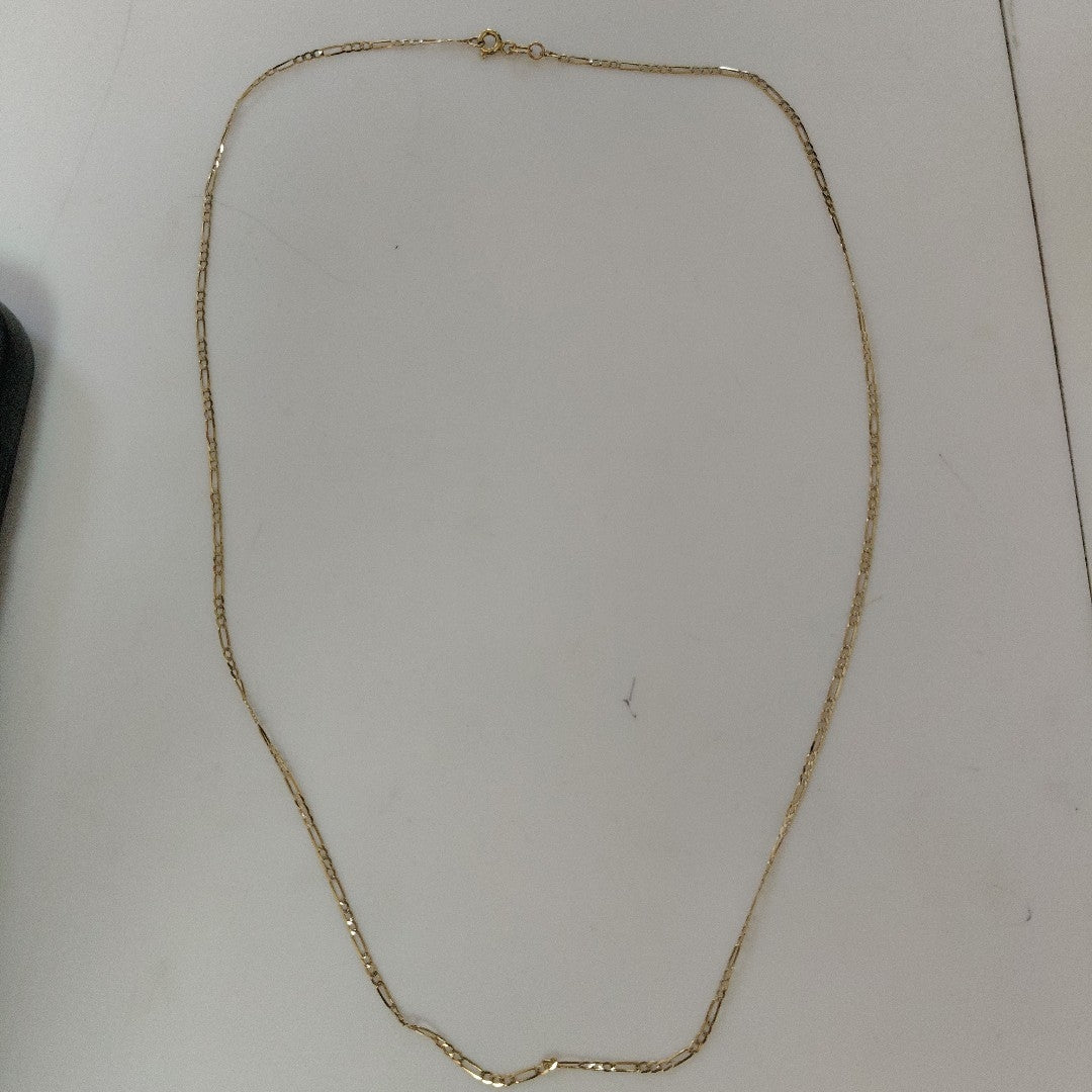 CADENA ORO, RODIADO 14 K 2.8 GRMS (SEMINUEVO)