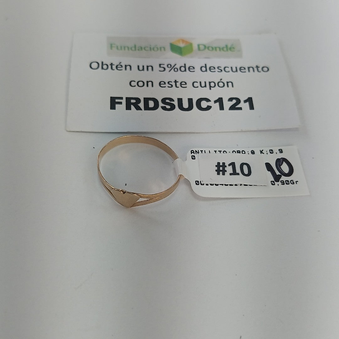 ANILLITO ORO 8 K 0,90 GRMS (SEMINUEVO)