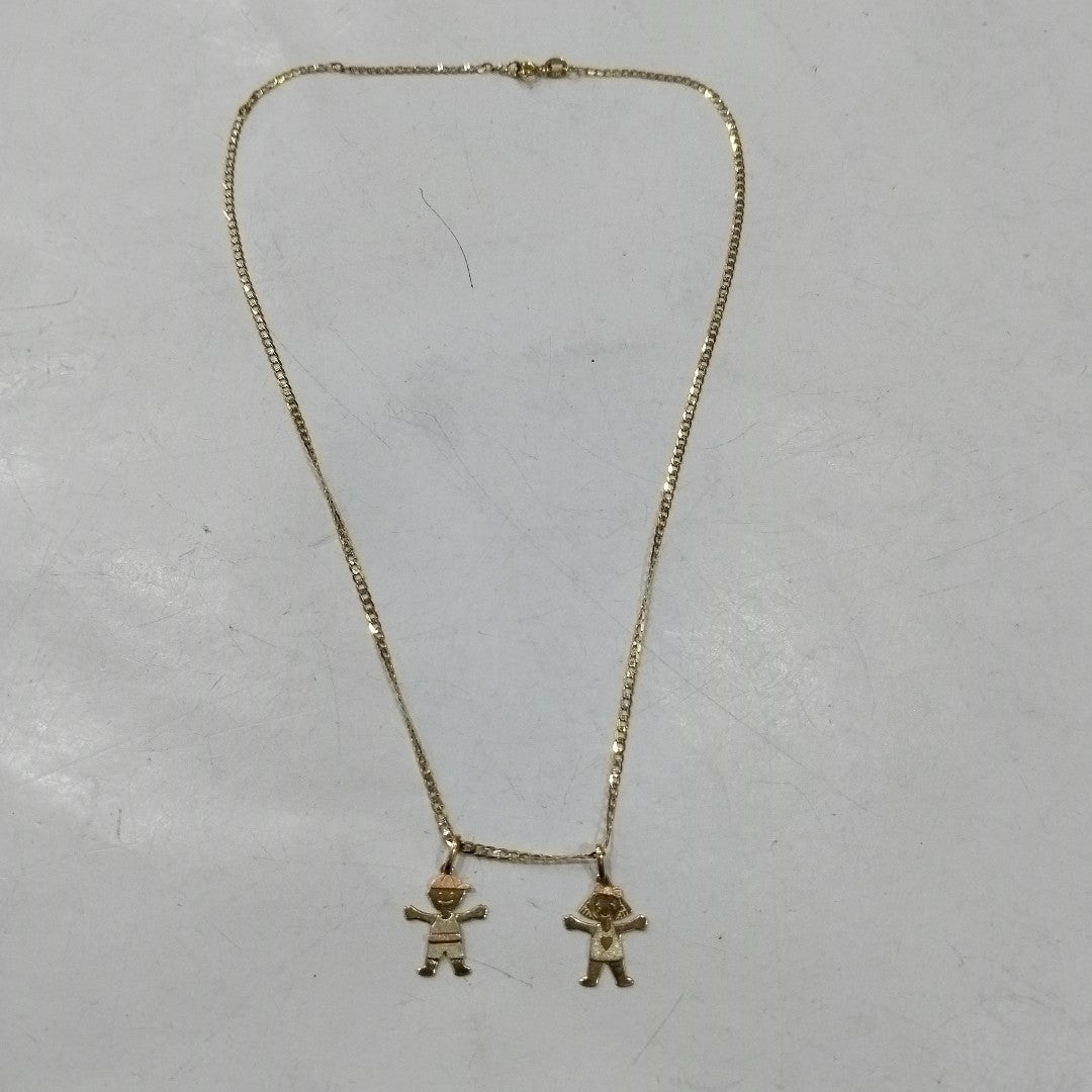 CADENA, DIJE ORO 14 K 3.8 GRMS (SEMINUEVO)