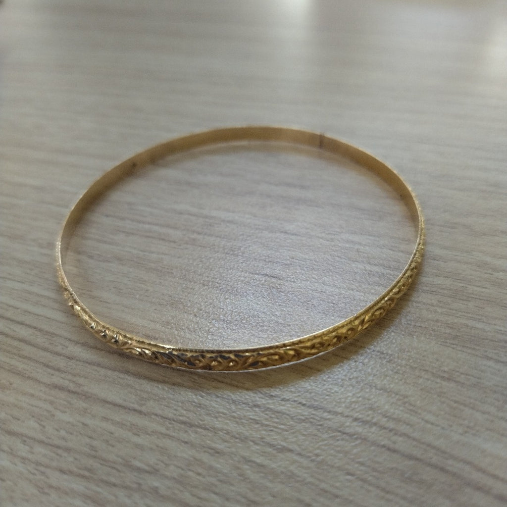 PULSERA RIGIDA ORO 18 K 11,70 GRMS (SEMINUEVO)