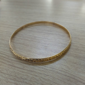 PULSERA RIGIDA ORO 18 K 11,70 GRMS (SEMINUEVO)