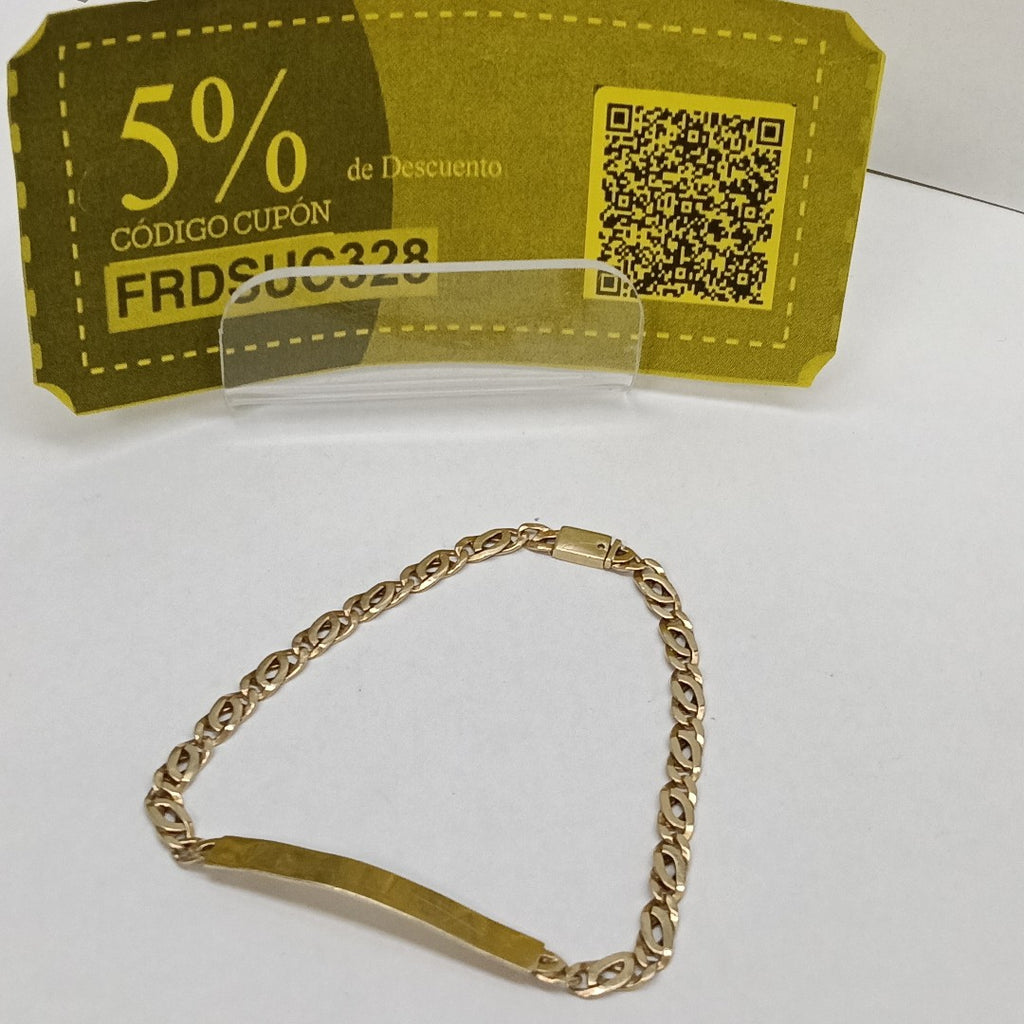 ESCLAVA ORO 14 K 8,20 GRMS (SEMINUEVO)