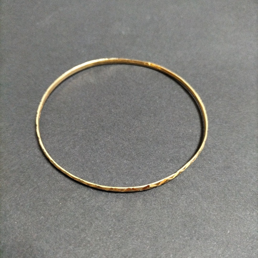 PULSERA RIGIDA ORO 14 K 3.9 GRMS (SEMINUEVO)
