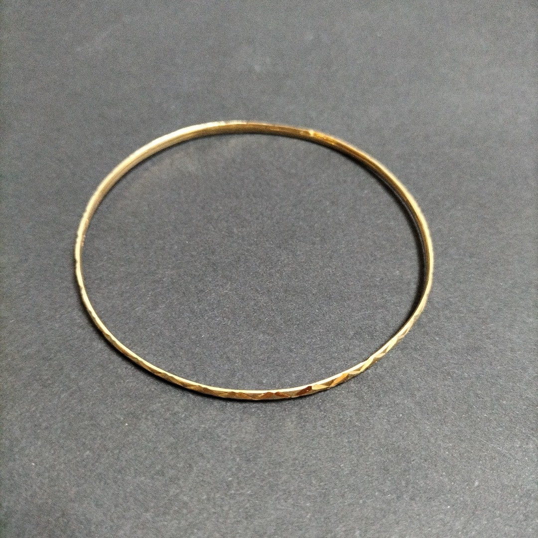 PULSERA RIGIDA ORO 14 K 3.9 GRMS (SEMINUEVO)