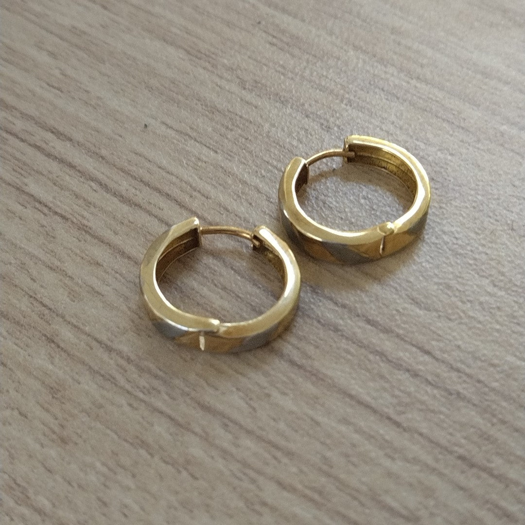 ARRACADAS PAR ORO 14 K 1,70 GRMS (SEMINUEVO)