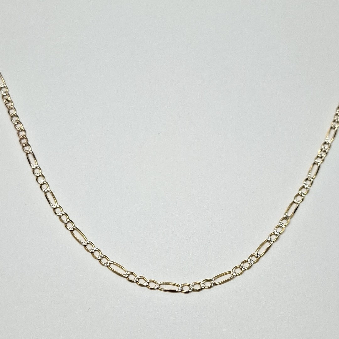 CADENA ORO COMBINADO 10 K 6,30 GRMS (SEMINUEVO)